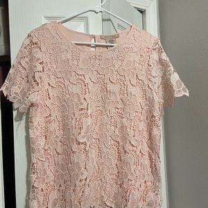 Light Pink blouse, size small (S)